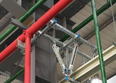 东昌府该抗震支架的整体式支吊架结构协调性好